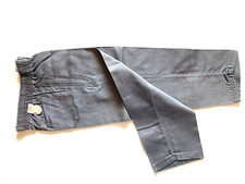 Vintage 1970's Gray Unbranded Slacks pants Toddler USA made size 4