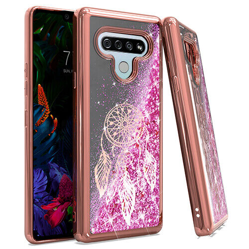 Tempered Glass / Liquid Motion Cover Phone Case For LG Stylo 6 LM-Q730TM - Picture 4 of 8