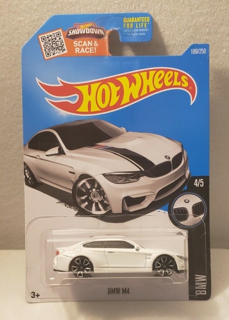 hot wheels bmw m4 white