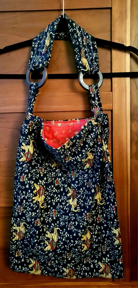 Elephant print bag sale