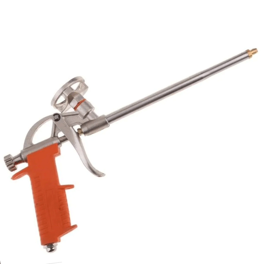 PISTOLA PER SCHIUMA POLIURETANICA ATTACCO UNIVERSALE ACCIAIO PROFESSIONALE 310mm