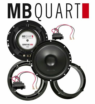 MB Quart QMW165 Woofer für VW Golf 4 Passat (96 - 05), Bora Polo 9N 16,5cm