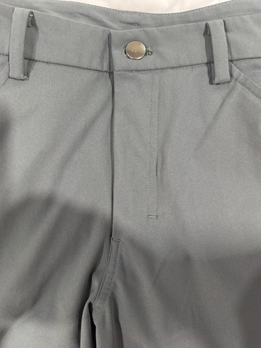Lululemon Athletica Pants Men’s Rare 34 TALL Active Stretch Casual Actual Gray - Picture 3 of 11