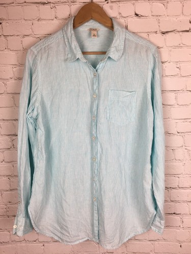 LL Bean Premium Washable Linen Shirt 