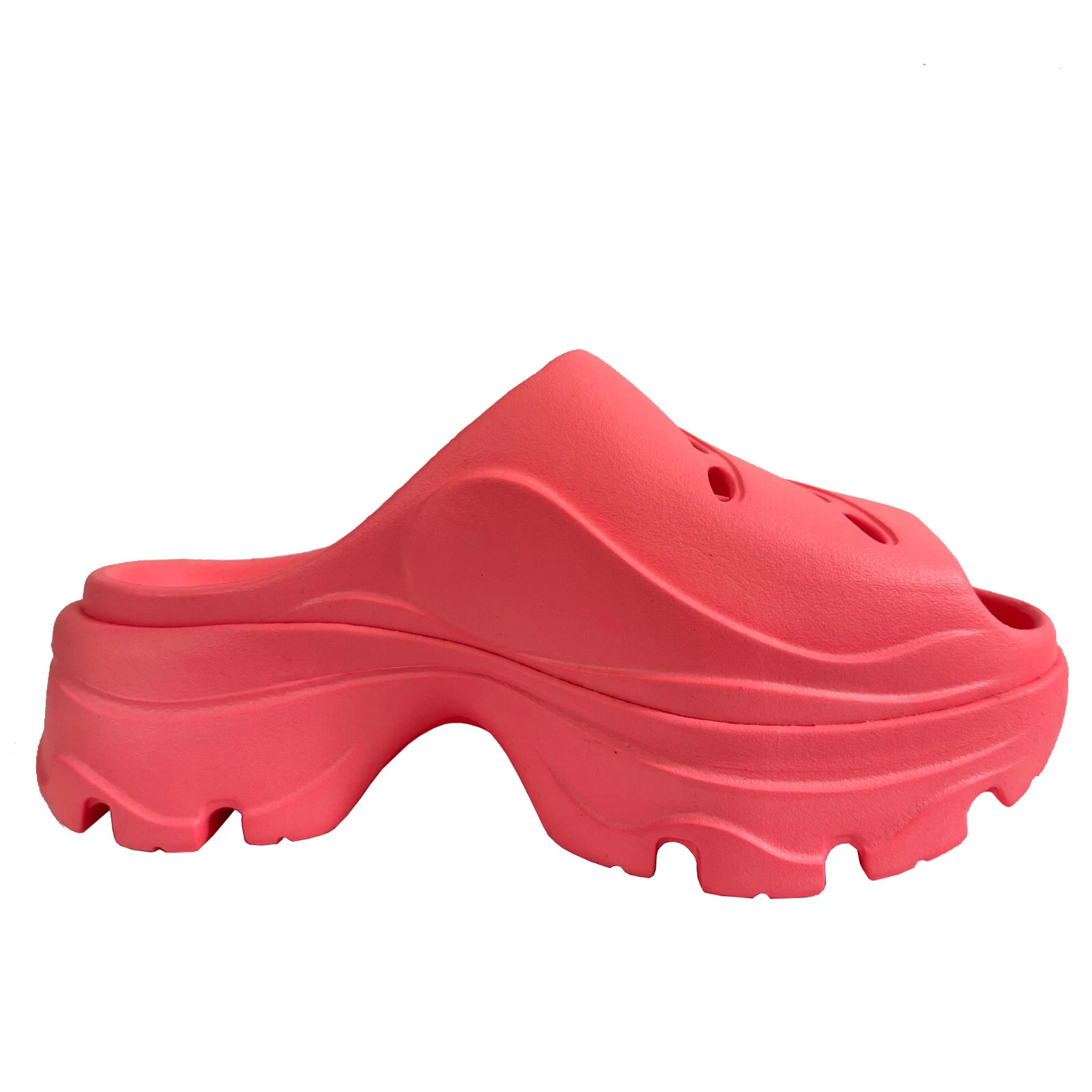 Zoccoli ADIDAS x STELLA McCARTNEY aSMC Mule rosa corallo fluo US da donna taglia 8 5