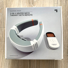Sharper Image 3-In-1 Heated Neck Therapy With Remote 206607