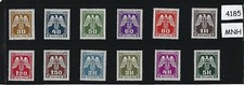 MNH stamp set Complete  O13-O24 / WWII German Occupation / Third Reich Officials