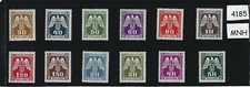 MNH stamp set Complete  O13-O24 / WWII German Occupation / Third Reich Officials
