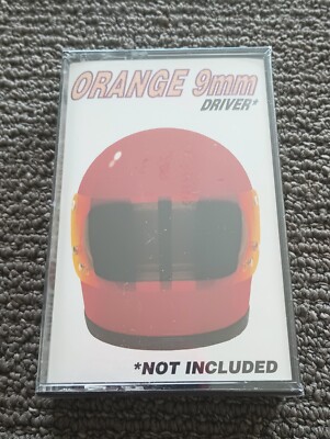 ORANGE 9MM  ''DRIVER* NOT INCLUDED'' CASSETTE 1995/RARE/FACTORY SEALED 