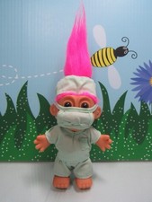 SURGEON / DOCTOR - 5" Russ Troll Doll - NEW IN ORIGINAL BAG - Pink Hair