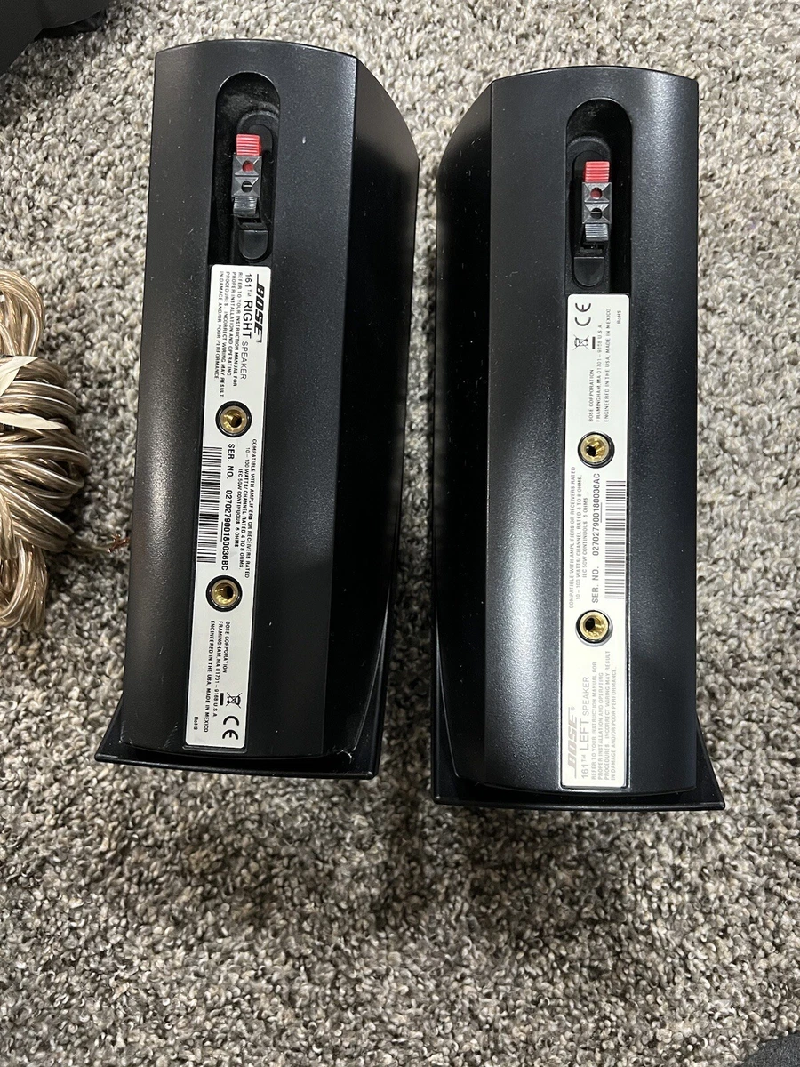 Bose bookshelf speakers best sale 161