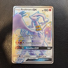 Pokémon Reshiram GX SV51/SV94 Hidden Fates Full Art Holo Basic 180 HP on eBay