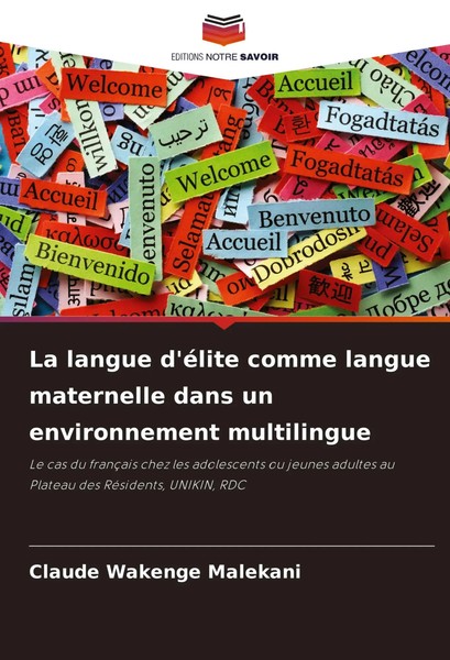 La Langue D'éLite Comme Langue Maternelle Dans Un Environnement Multilingue Buch-image