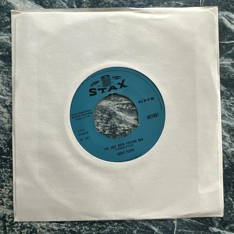 Eddie Floyd - Raise Your Hand 7” Vinyl Record Single VG+ Foto 2 de 4
