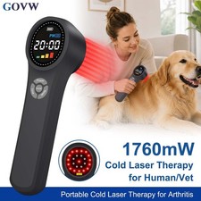 1760mW LLLT Cold Laser Therapy Devices 660nm 810nm 980nm Pain Relief Humans Home
