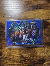 2025 PANINI SELECT DJ MOORE BLUE CHECKERBOARD PRIZM /75 FIELD LEVEL #474