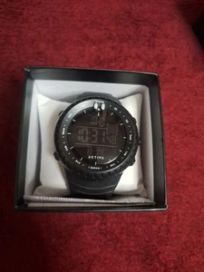 Activa Strike x Invicta Digital Men’s Watch 56mm All Black