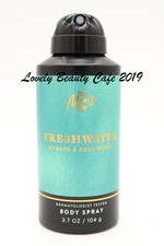BATH  BODY WORKS / FRESHWATER / MEN'S COLLECTION BODY SPRAY / 3.7 OZ