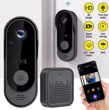 Smart Wireless WiFi Doorbell Camera Phone Door Ring Video Intercom Security Bell