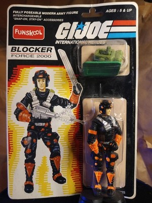 G.I.JOE BLOCKER force 2000 FUNSKOOL 2002 NEW gi joe international heroes