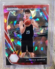 2021-22 Panini Prizm Draft Picks - Alperen Sengun #42 Red Ice Prizm (RC)
