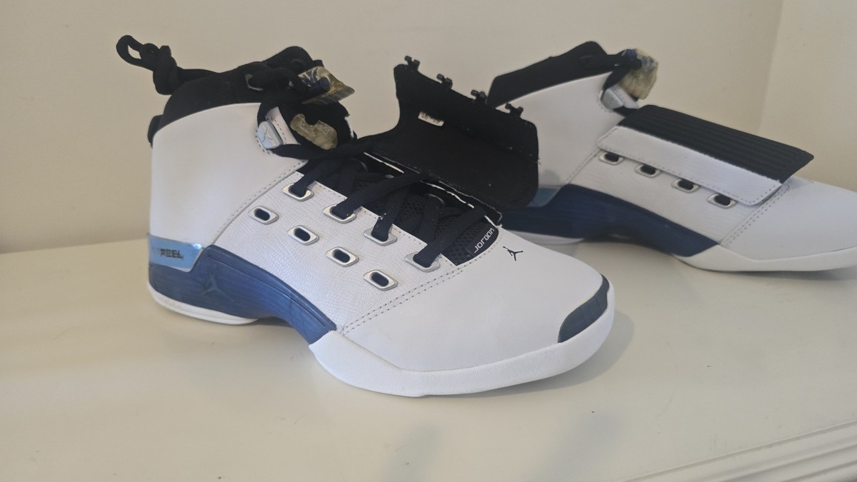 Size 8.5 - Air Jordan 17 OG College Blue for sale online | eBay