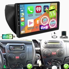 DAB Für Fiat Fiorino Qubo Citroen Nemo 2008-2017 Android 15 Autoradio Carplay BT