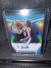 2023-24 Terquavion Smith Topps Chrome AUTO CA-TS Refractor 