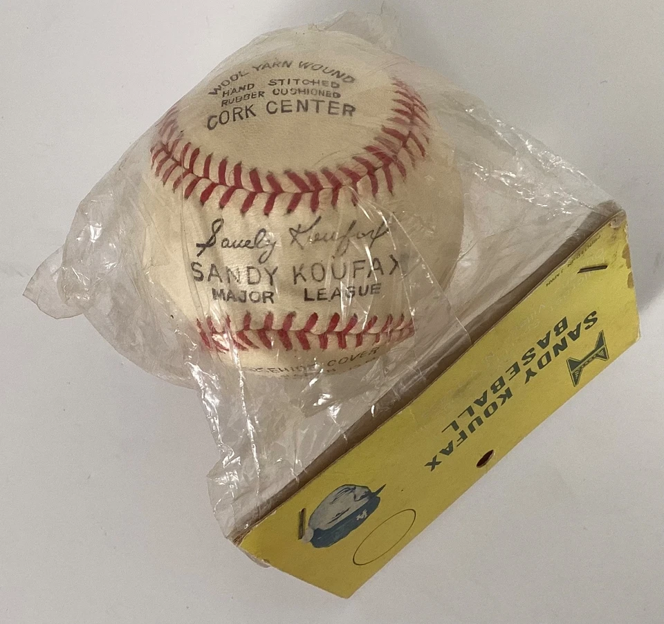 Paquete de imágenes de béisbol holandés Sandy Koufax FIRMATURE sin abrir Foto 3 de 4