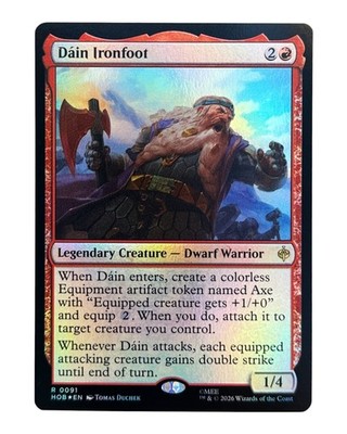 MTG | Dain Ironfoot | Foil | The Hobbit | NM | EN