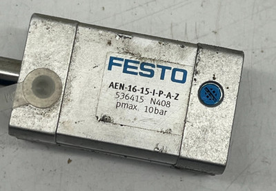 Festo Pneumatikzylinder AEN-16-15-I-P-A-Z | Art.-Nr. 536415 | pmax 10 bar