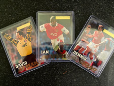 Arsenal 90s Legends Bundle x3 Bergkamp, Ian Wright, Seaman ? Merlin Premier Gold