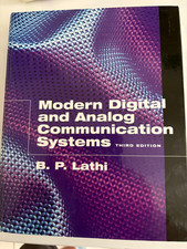 Modern Digital and Analog Communication Systems Hardcover B. P LATHI