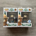 Lot of 2 Smokey Bear Funko Pop Ad Icons #75 #76 Vinyl Figures