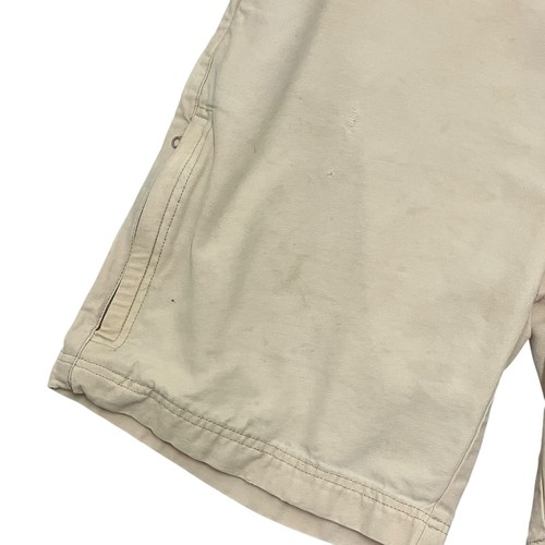 Columbia Chino Shorts Relaxed Fit Beige Mens 34W 10L 100% Cotton - Picture 2 of 15