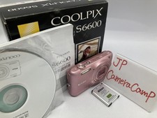 Nikon COOLPIX S6600 Digital Camera Pink 16.0MP B509