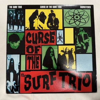 The Surf Trio Curse of the Surf Trio LP Pin Up PIN UP 94030 Surf Vinyl 1995