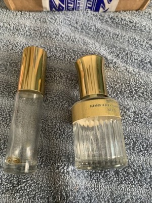 vintage perfume bottles glass