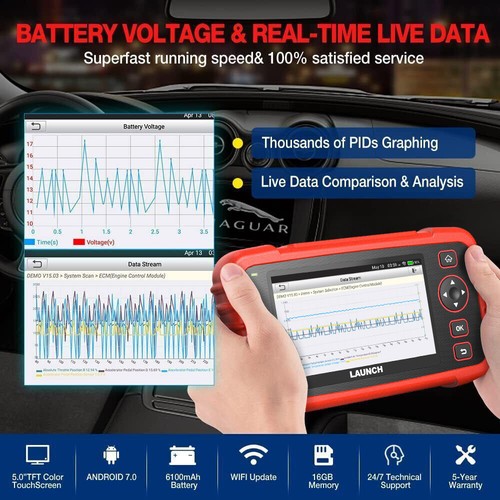 Appareil de diagnostic LAUNCH X431 Pro Elite V+ PRO 5 OBD2 codage ECU CRP129X CRP123X - Photo 31/49
