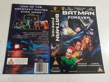Batman Forever VHS Video Promo Sleeve -Small Box- No Tape