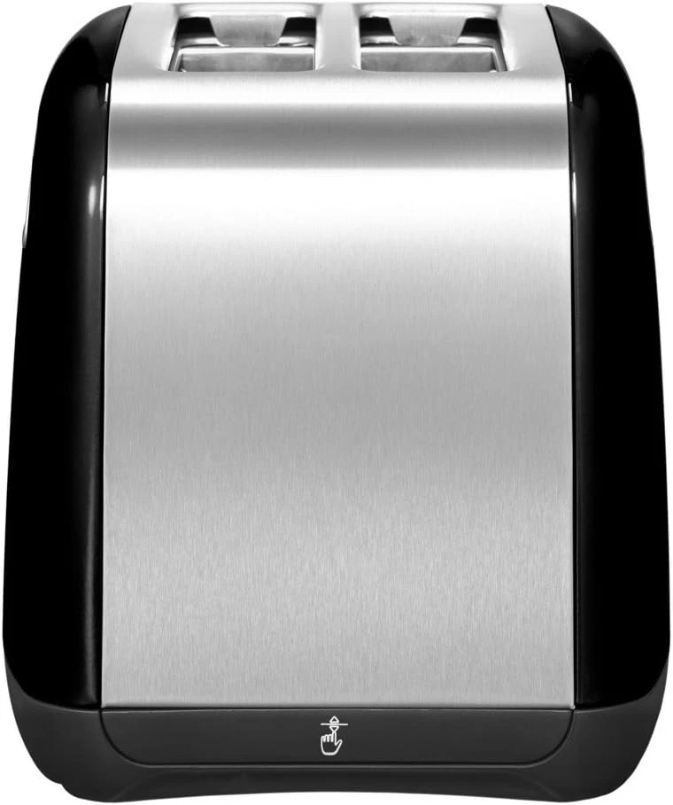 KitchenAid TOASTER 2 SLICE - ONYX BLACK 5KMT2115BOB [Energy Class A] Black  - Image 2 of 4