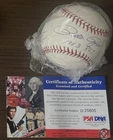 Pete Rose Autographed Baseball “1963 ROY” inscription PSA/DNA COA REDS