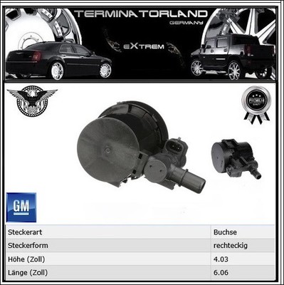   HUMMER H2 Tank Entlüftungsventil GMC SAVANA SIERRA YUKON  CHEVROLET EXPRESS