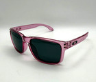 Oakley Holbrook Sunglasses Pink Frame Black Lens With Box, Case, & Accessories