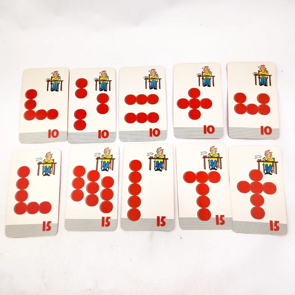 Vintage 1986 Jitters Word Game Cards Replacement Parts Milton Bradley - Image 4 of 4