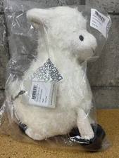 Barefoot Dreams CozyChic Lamb Buddie, Soft Stuffed Animal, Plush Accesory, Pearl