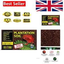 Exo Terra Plantation Soil Substrate 8.8L - Ideal for Reptiles & Terrariums