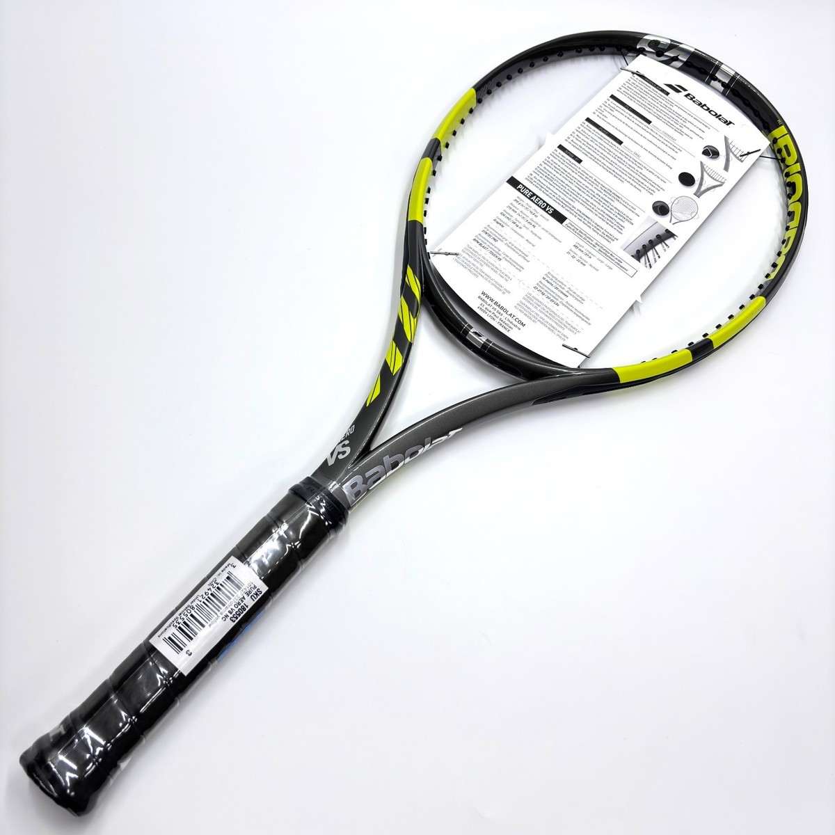 BabolatPureAeroVS(2020モデル) New] Babolat Pure Aero VS 2020 G3 4 3/8 Alcaraz Tennis Racket
