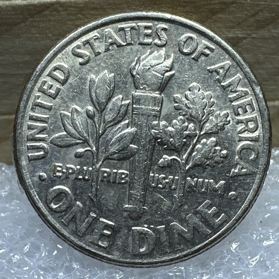 RARE - Major Errors - 1998-P Roosevelt Dime DDO/DDR/Grease & Laminated Error - Image 2 of 4