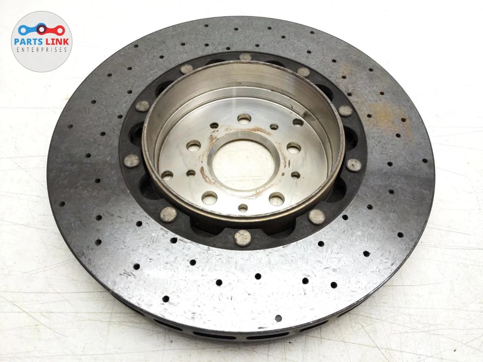 2008-14 FERRARI CALIFORNIA REAR DISK BRAKE ROTOR CARBON CERAMIC BREMBO F149 OEM - Image 4 of 4